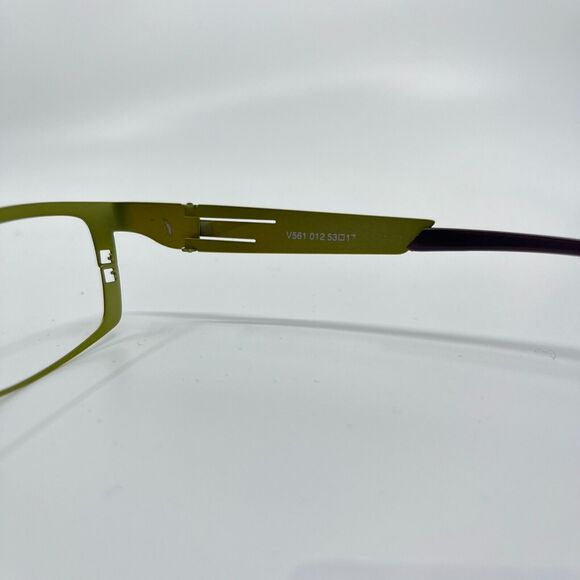 Eye\'DC V561 012 Eyeglasses Frames‎ Green Mens 53-17 H6555